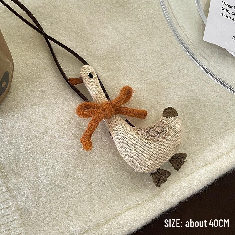 2024 Cute Cartoon Sweater Lanyard Chain for Women - Autumn/Winter Pendant Neckwear & Accessory