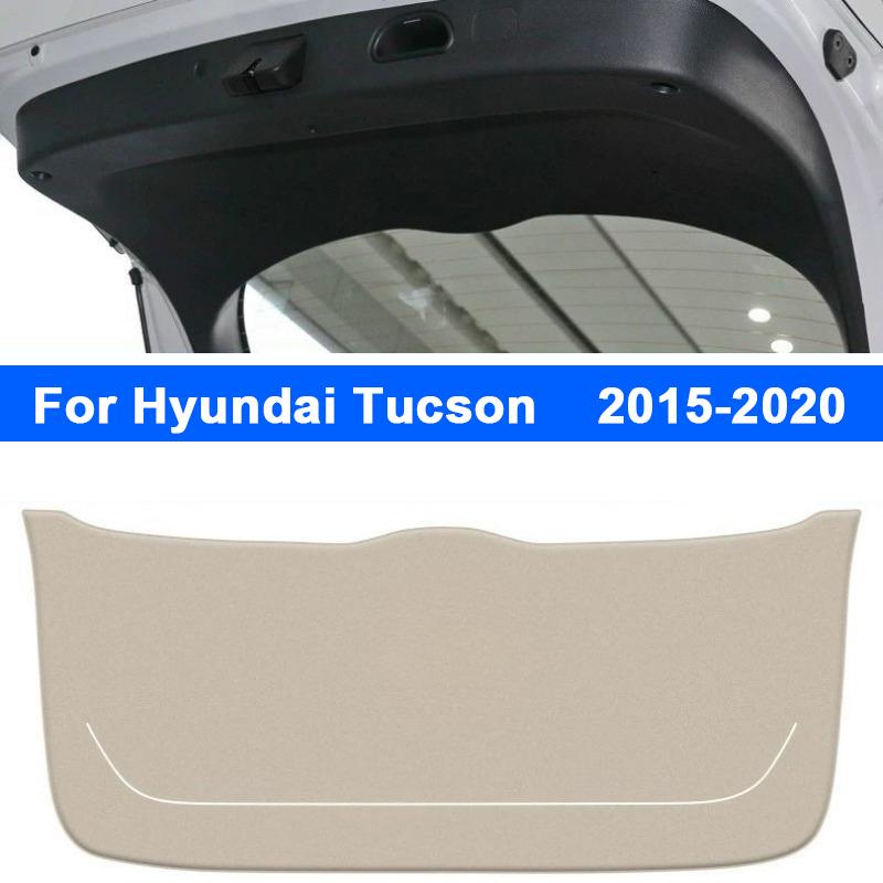 Car Trunk Mat For Hyundai Tucson L Custo 2024 2025 Leather Rear Trunk Door Anti-dirty Protection Mat Cargo Liner Accessories