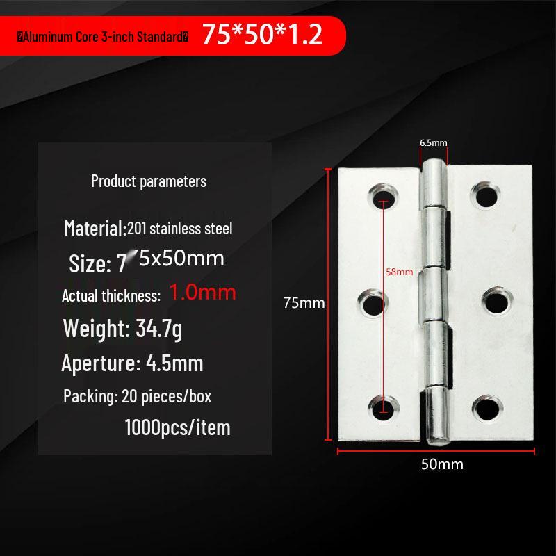 304 Stainless Steel Mini Hinges: 1-4 Inch Options for Cabinets & Wooden Boxes