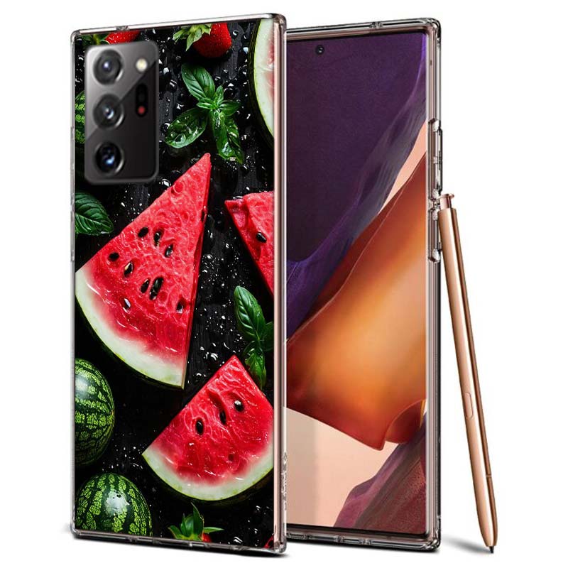 Watermelon Summer Fruit Phone Case for Samsung A55 A35 A25 A15 A07 A05S A16 A17 A26 A36 A37 A56 A57 Galaxy Note 20 10 A50S A71 A