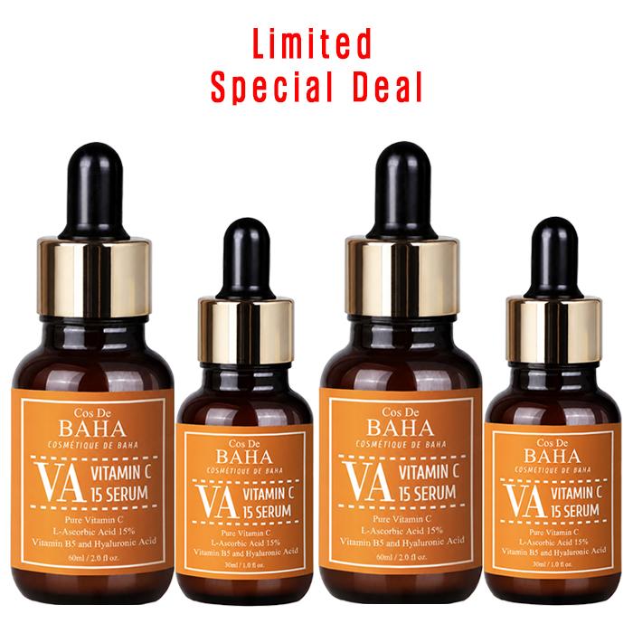 Cos De BAHA VA Vitamin C Serum 30ml, 60ml, 90ml (9 Options)