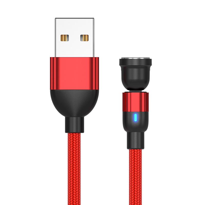 New 540° Rotating Magnetic Charging Cable for Apple, Android, Type-C & Huawei Devices