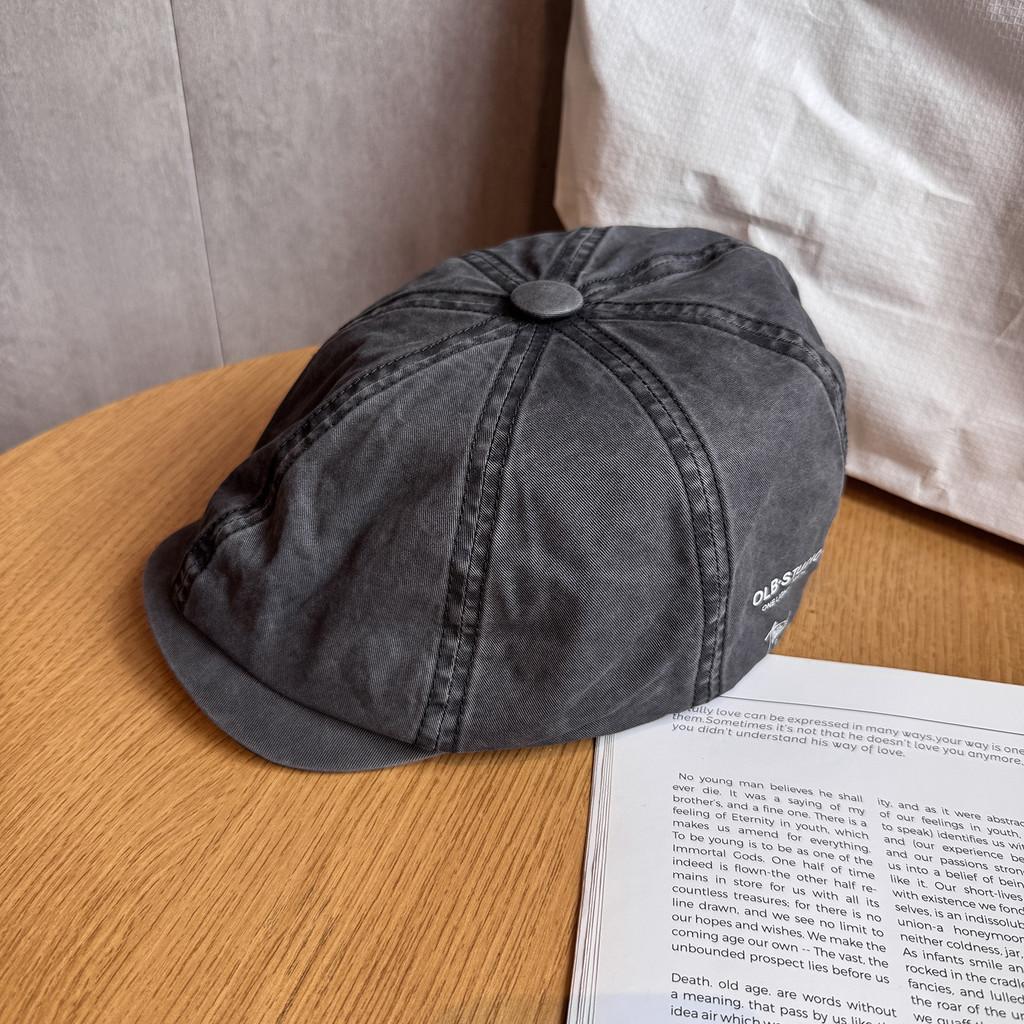 Color Solid Retro Minimalist Style Cotton Baseball Cap Sunshade Women Teens