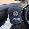 American Retro Cross Baseball Hat Boys and Girls Spring and Autumn Street Casual Versatile Face Small Curved Brim Cap