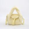 Herbst/Winter 2025 Vielseitige Plüsch-Crossbody-Bucket-Bag