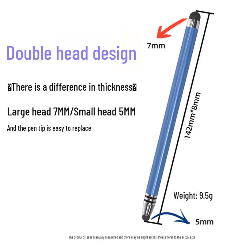 JPLAYER Universal Dual-Head Capacitive Stylus Pen