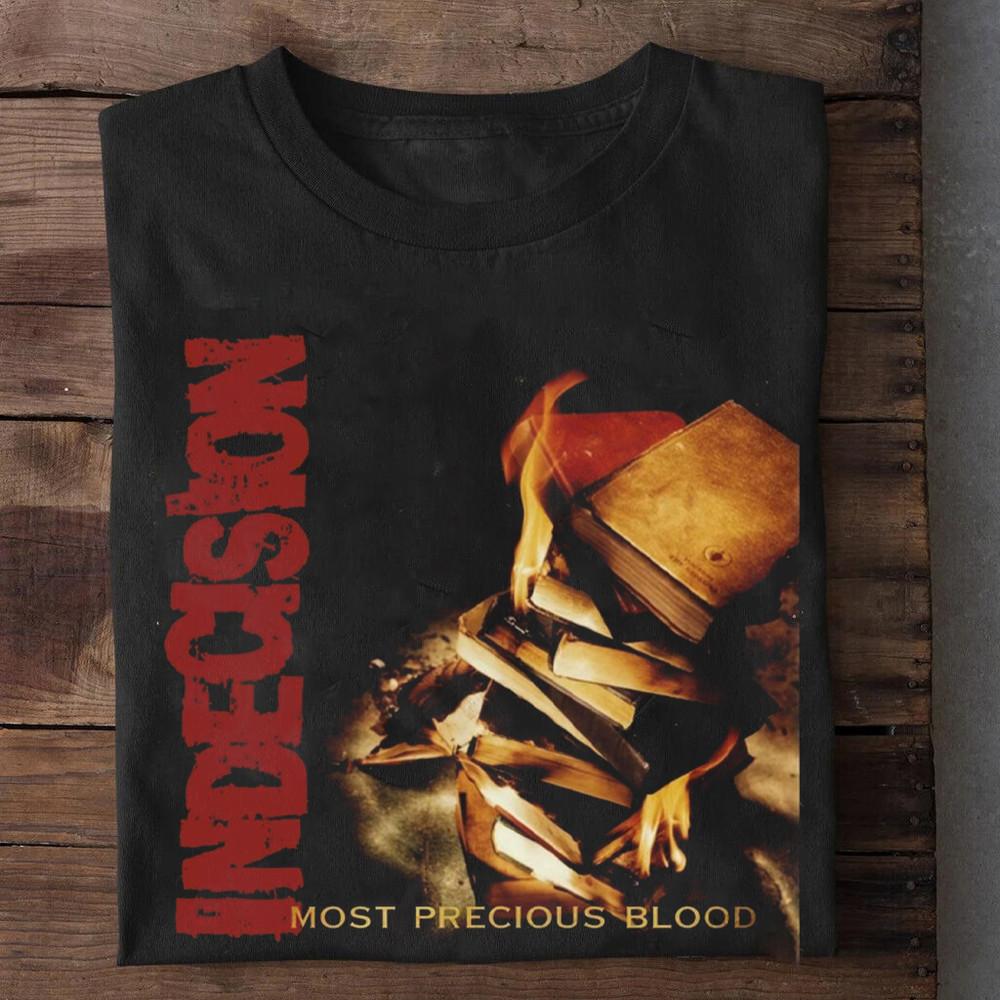 Indecision - Most Precious Blood Short Sleeve Black All Size T-Shirt Unisex T-Shirt S