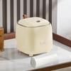 Compact Desktop Waste Bin with Bags - Press-Type