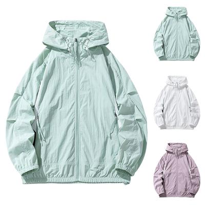 ביגוד שמש לגברים ולנשים, בגדי קיץ ספורט חוץ קלים נושמים הגנה מקרינת UV