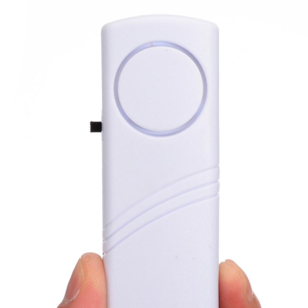 2 pçs-Sensores Magnéticos Sem Fio para Porta/Janela Detectores de Alarme Sistema de Alarme de Segurança Doméstica