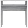 Console Table Grey Sonoma 78 x 30 x 80 cm Particleboard