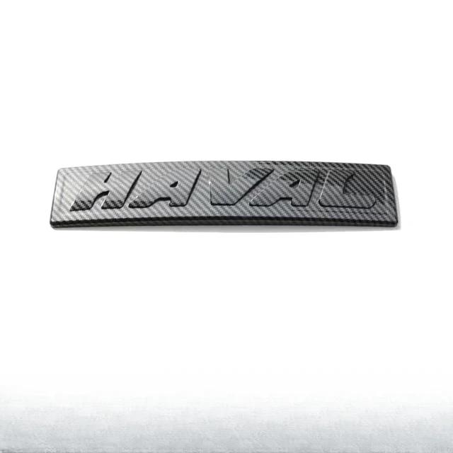 for Haval H6 GT logo Car Front Network Black Logo Emblems For GWM Great Wall Generation Haval H6 GT QK1