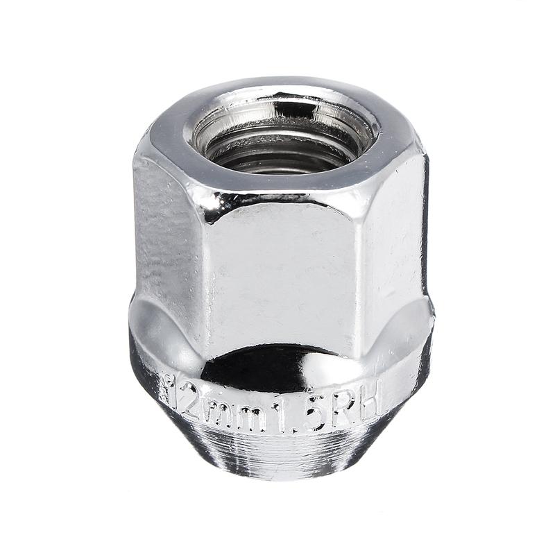 4/16X M12x1.5 19mm Hex Nut Alloy Open Wheel For Ford FIESTA Cougar for Focus KA 2003 2004 2005 Kuga Mondeo 1996 - 2000