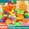 Fruit Cutting Set Children's Play House Toy Kitchen Vegetable Baby Can Cut Vegetables Boys and Girls Cutting Toys Gifts for Kids