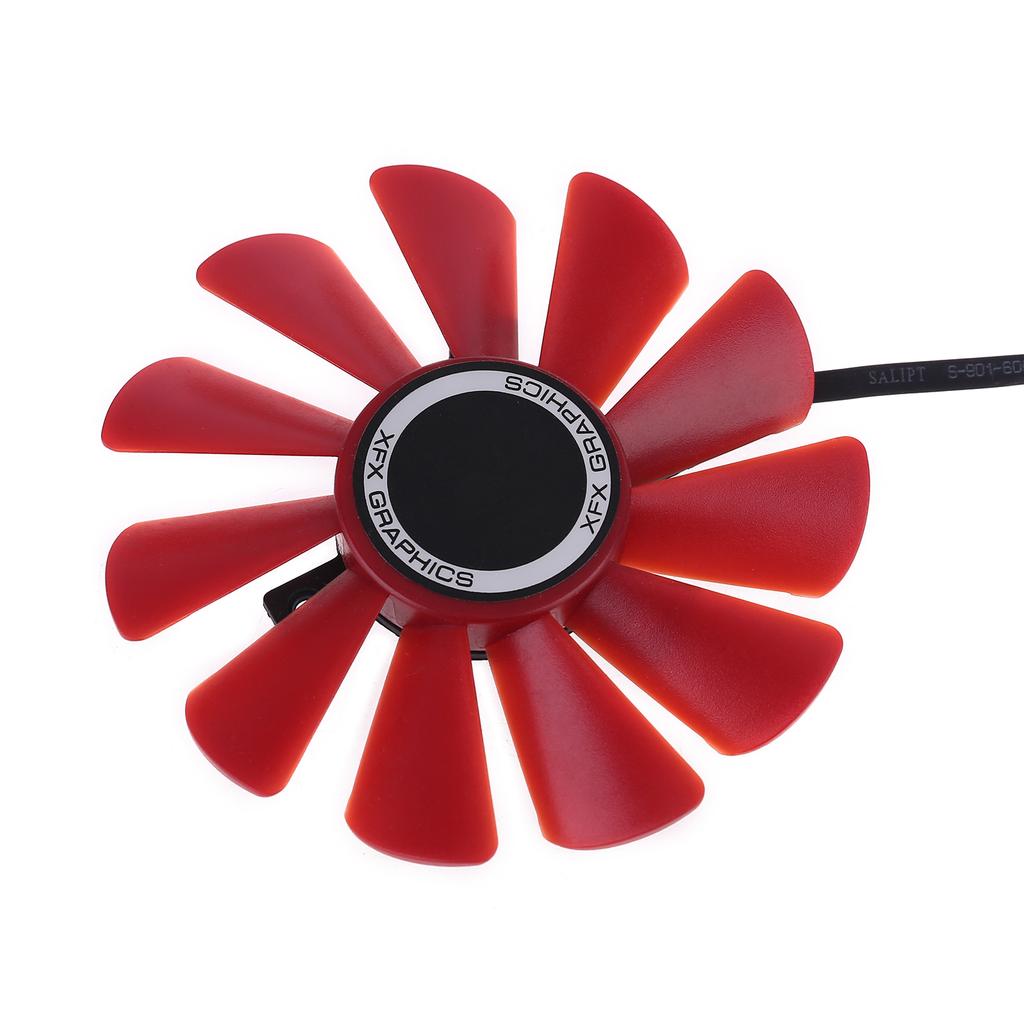 2pcs 85mm RX-570-RS RX-580-RS FD10U12S9-C Fan for XFX RX470 RX570 RS RX580 RS
