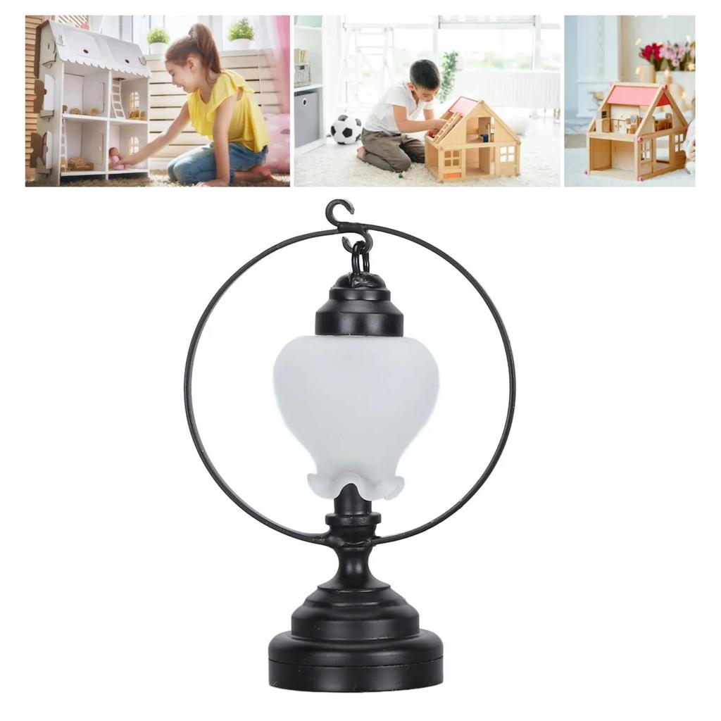 1/12 Scale Dollhouses Lampshade Miniature Furniture Pretend Play for Kids Doll House Furniture Model for Dollhouses