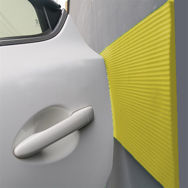 1M Anti-collision Car Door Protector Garage Wall Corner Bumper Guard Cutable Rubber Anti Scratch Strip Parking Spaces Warehouses