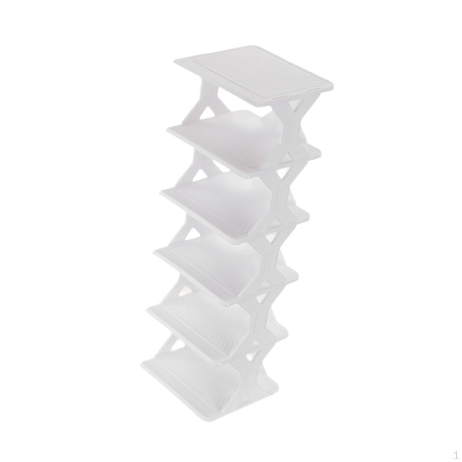 Компактное вертикальное решение для хранения обуви для небольших помещений таких как ванные комнаты 6 Tier 2476₽