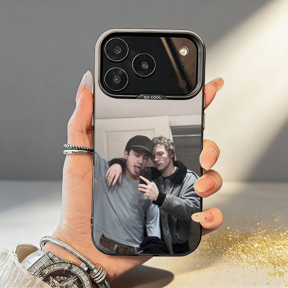 S-Shane and Ilya H-Heated R-Rivalry Phone Case For iPhone17 16 15 14 13 12 Pro Max Grey Black Matte Laser Metallic Aurora Funda