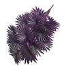Purple Artificial Palm Tree Realistic Faux Palm Tropical Leaves Fake Palm Branches for Halloween Christmas Indoor Outdoor Decor