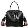 IELGY Retro Boston Bag Shoulder Crossbody Fashionable All-Match Large-Capacity Handbag