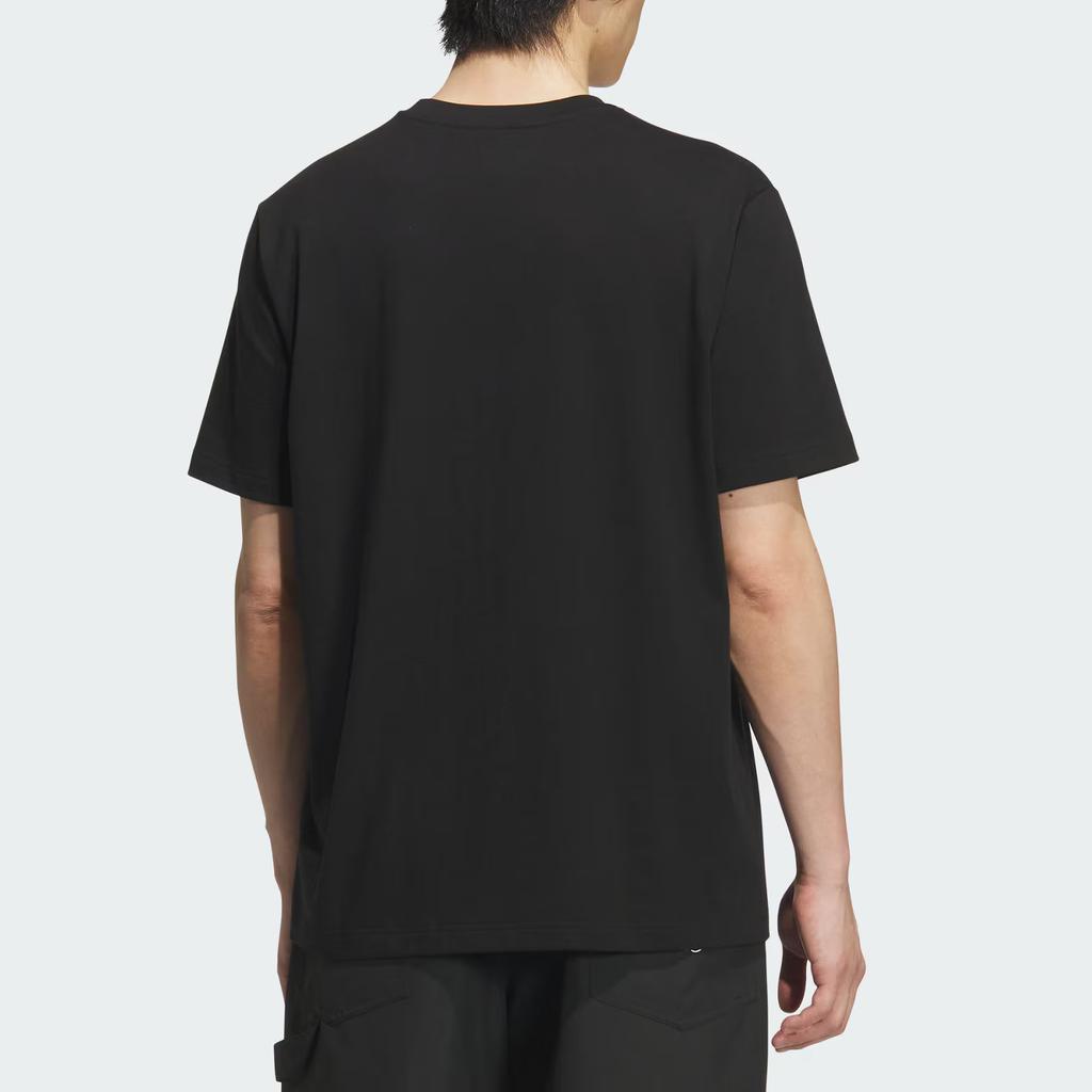 Adidas Originals Ss25 Grfx Logo Bokstav Sport Kortermet T-skjorte Menn Topper KD1838