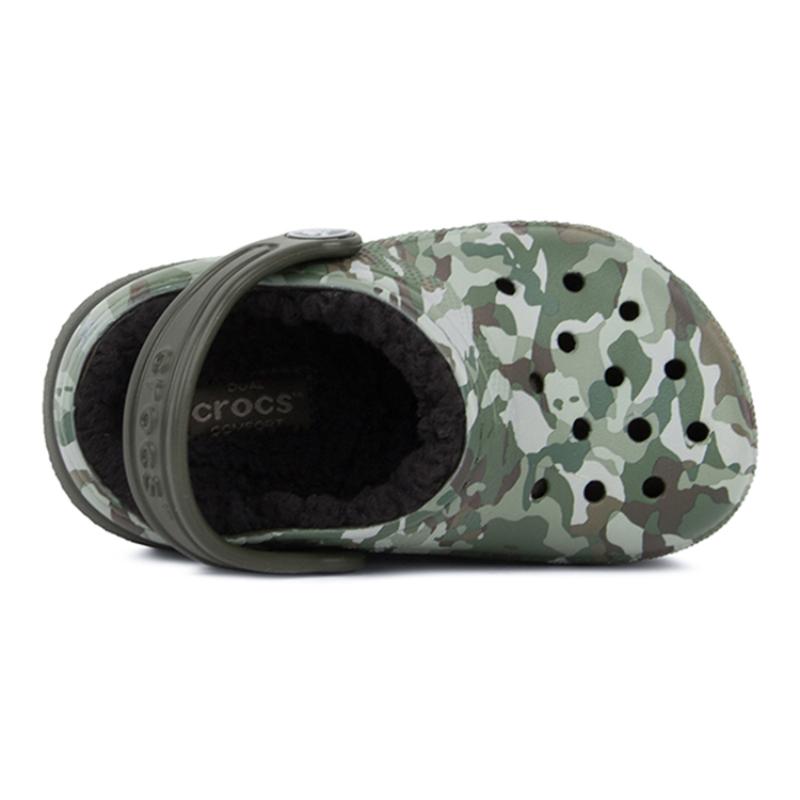 Crocs Classic Clog Lightweight and Abrasion Resistant Cotton Sandals Camouflage Kids