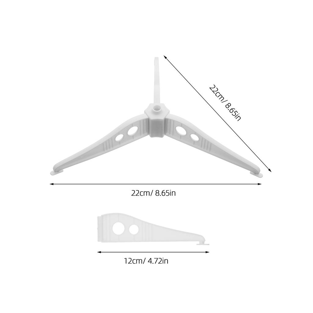 2Pcs Stocking Tree Stand Blends Seamlessly with Holiday Decor Themes Ensures Safety and Stability Fits 0.8cm Pole