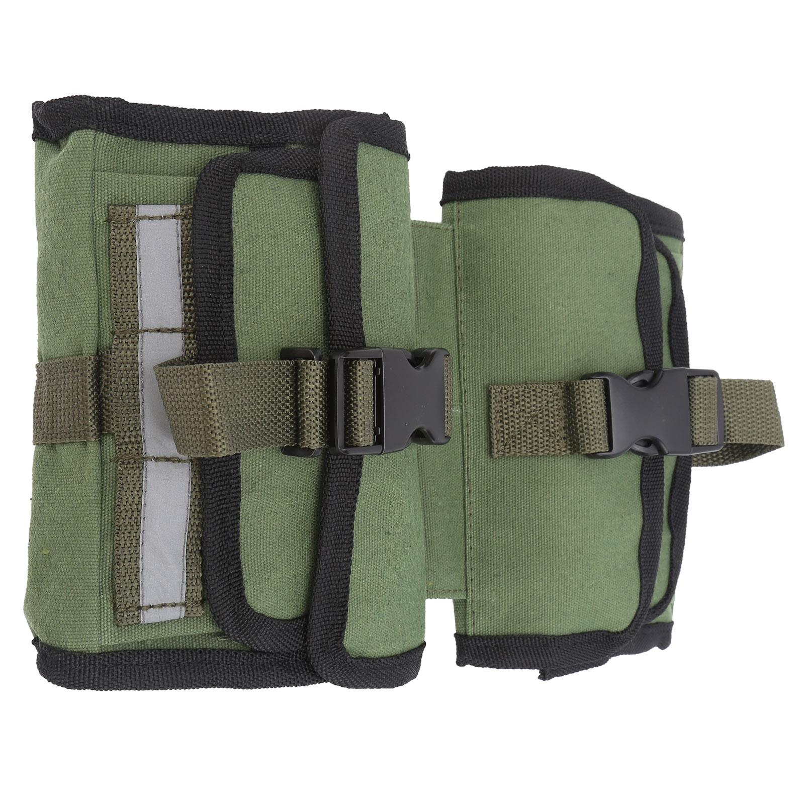 Bicycle Front Frame Cycling Saddle Bag Waterproof Canvas Bike Top Tube Bag Pouch