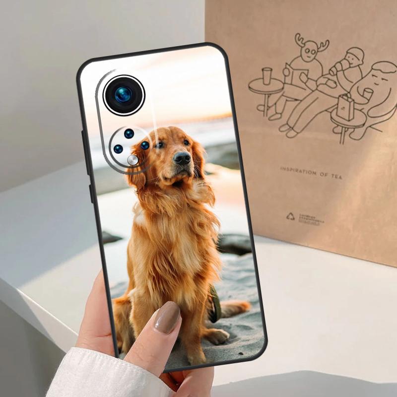 Golden Retriever Dog For Honor Magic 8 Pro 7 6 5 Lite Case For Honor Win RT 200 400 50 70 90 X8b X9a X9b X9c X9d