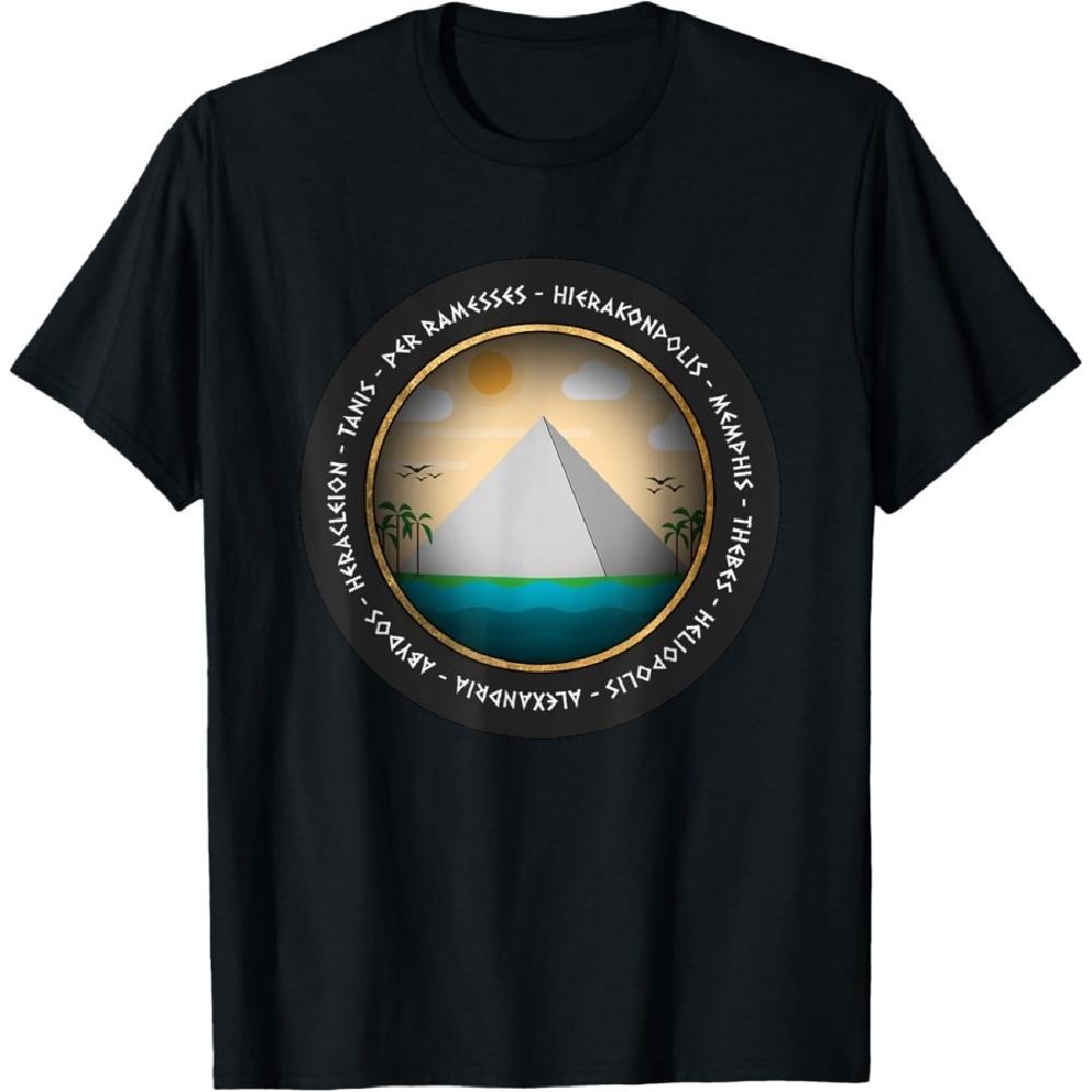 

Ancient Egyptian Cities Pyramid Symbol T-Shirt S