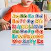 Kinder Holz ABC Puzzle Großbuchstaben und Kleinbuchstaben Lernspielzeug Entwickelt