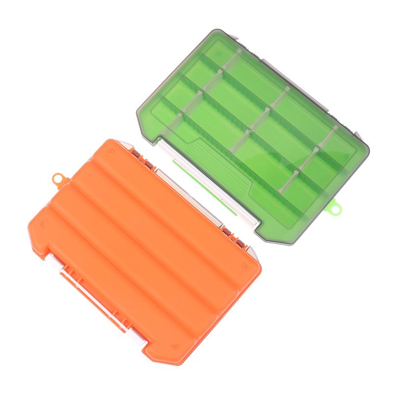 Single Layer Fishing Gear Box Portable Lure Box Fake Bait Soft Bait Box Accessories Box Supplies Parts Storage Box Tool Box