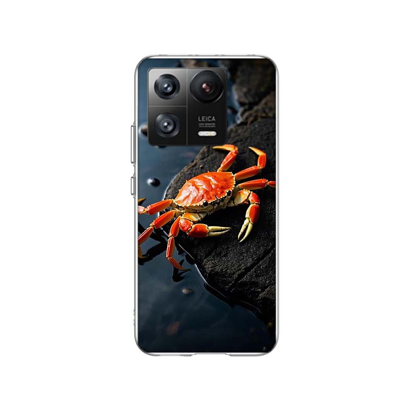 Unique Animal Crab Phone Case For Xiaomi Poco F7 Ultra X7 X6 M8 M7 M6 M4 M3 Pro X4 Mi 15 15T 14 14T 12T 12S 10T Pro 12 11 Lite C