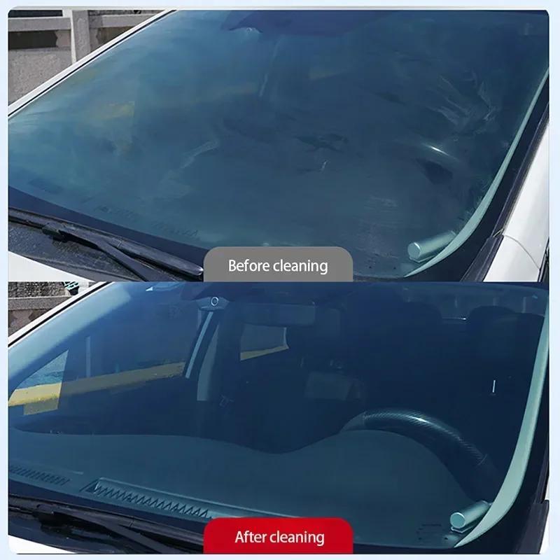 YC19  Car Glass Oil Film Wipe, Front Windshield Side Window, Oil Removal, Dirt Removal, Coating, Crystal Plating, Strong Cle