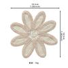 Exquisite Fashion Embroidery Hollow Woven Flower Patch Sticker Clothing T-Shirt Sweater Top Decorative Cloth Sticker Accessories