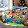 One Piece Pattern Blanket for Home Decoration, Bed, Sofa, Car Travel, Camping, Suitable for All Seasons, Birthday Christmas Gift