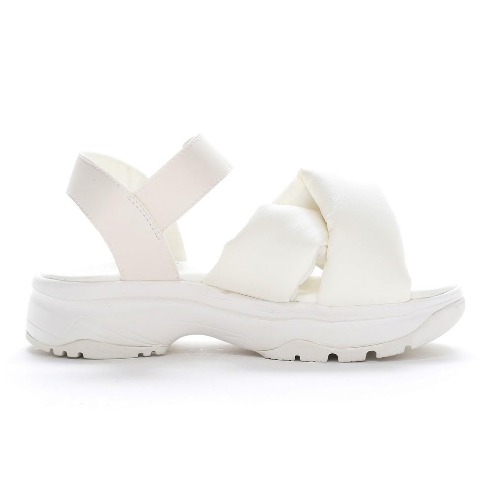 Sandali NM J132 Bambina cm 2E [Moonstar] Bianco Sporco 24.0