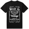 Made In 1965 TShirt Men Women 100 Cotton Plus Size ONeck Streetwear Harajuku Vintage Daily Casual Oversized Unisex Tees