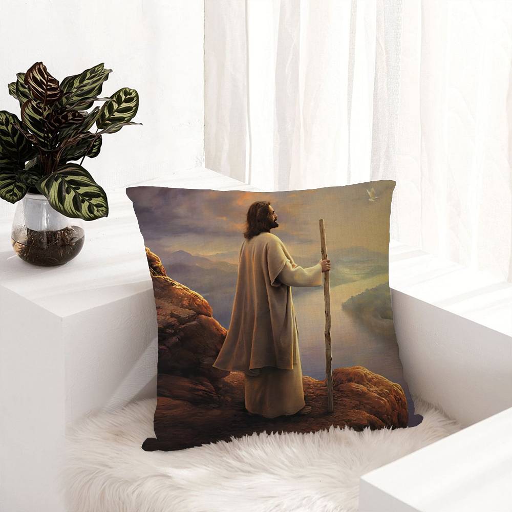 Einfache Kreuz Jesus Personalisierte Kissenhülle Kinderzimmer Wilde Party Deko Kissenbezug Kindergeburtstag Dusche Geschenk