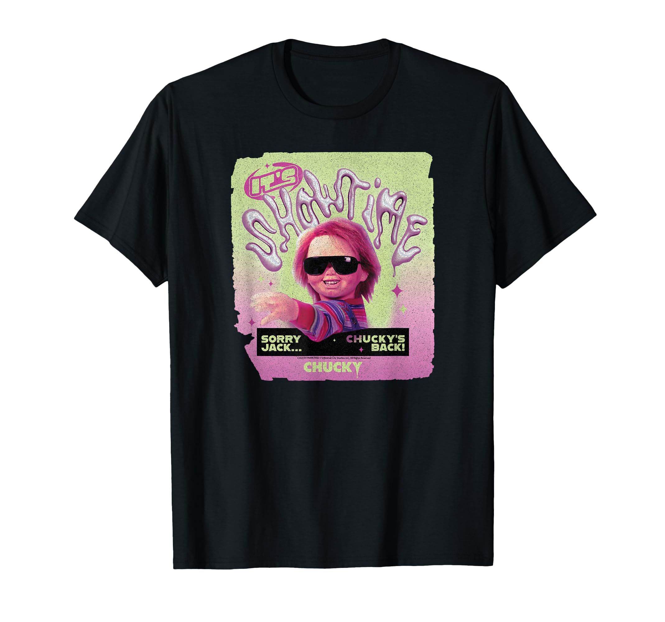 

Chucky Sorry Back Retro Jack..Chucky s T-Shirt чорний