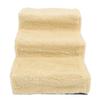 Dog Ramp Steps Easy To Assemble Anti Slip Strong Friction Plastic Soft Fabric Portable for Beds Sofas Chairs