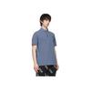 Li Ning Plain Pullover Sports Polo Shirt Men tops Dust-Blue APLU119-3