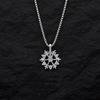 RUI RUI YU New Fashion Crystal Snowflakes Necklaces for Women Simple Stylish Girls Accessories Daily Wear Party Statement Jewelry Gifts