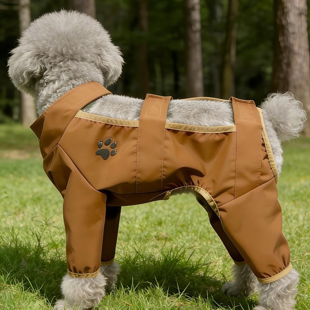 

Insect Proof Dog Dust Pants Breathable Protective Pants Pet Strolling Pants Going Out XXL коричневый