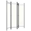 VidaXL Room Divider 4 Panels Cream White 160x180 Cm