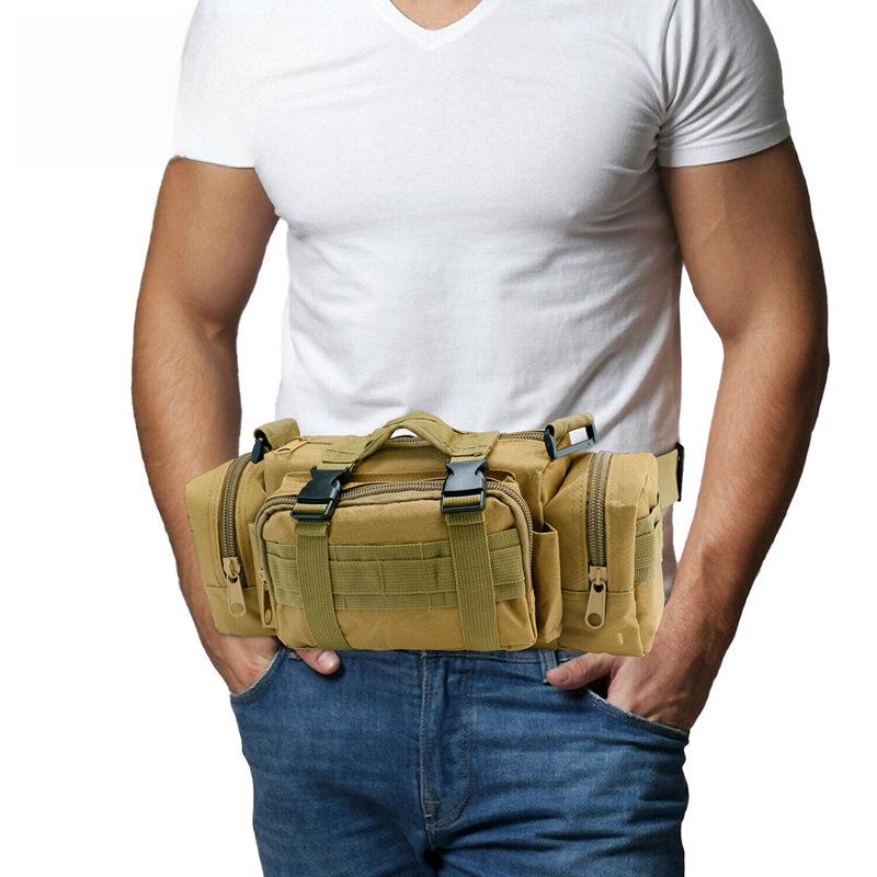 MOLLE Tactical Multi-Function Waist Bag for Outdoor Fishing & Camera Storage