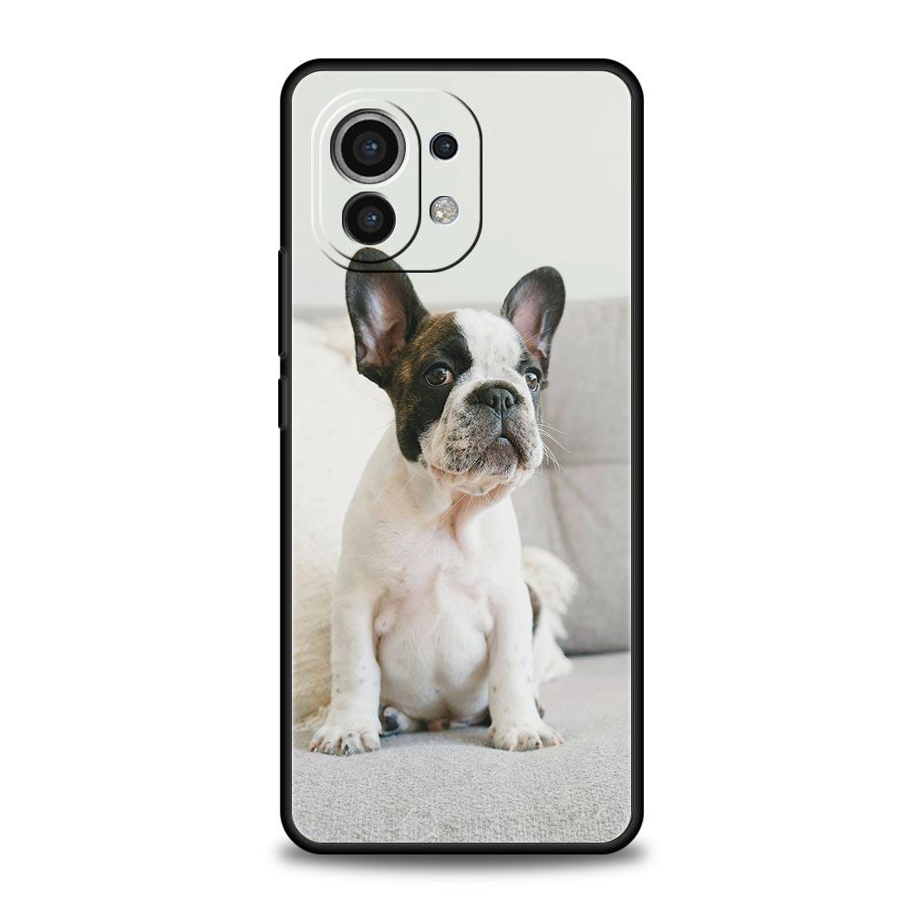 Custodia per Telefono Cane Bulldog Francese Animale Domestico Per Xiaomi Mi 17 15T 15 14 14T 13T 12T Pro 12 13 Lite 5G 11T Poco X6 X7 X5 Pro Cover Morbida