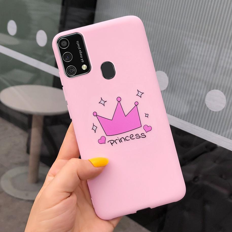 For Samsung Galaxy M31 M21s Case 2020 Couple Love Heart Phone Cover For Samsung M31 Prime SM-M315F M 31 M 21s Soft Case 6.4 Inch