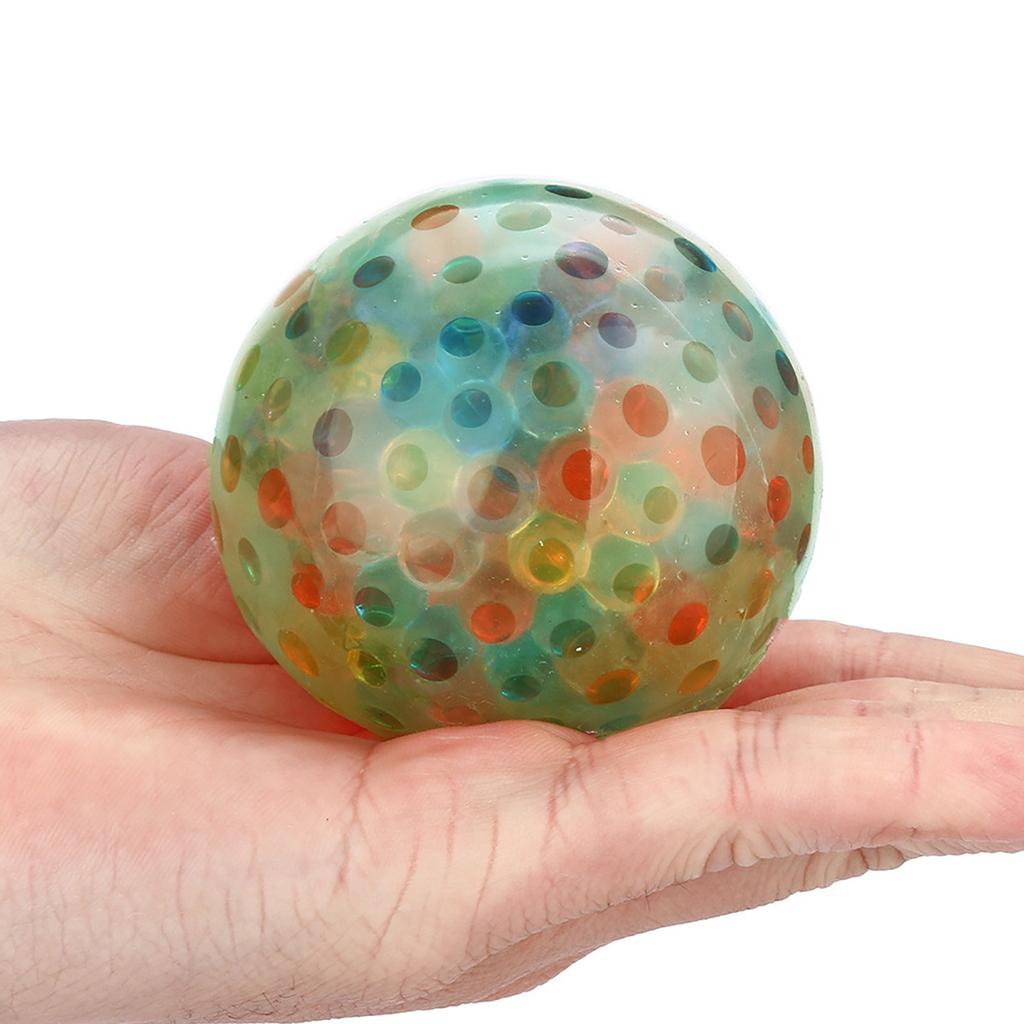 Schwammiger Ball Spielzeug Quetschbares Stressspielzeug Stressabbau-Ball für Spaß 5ml